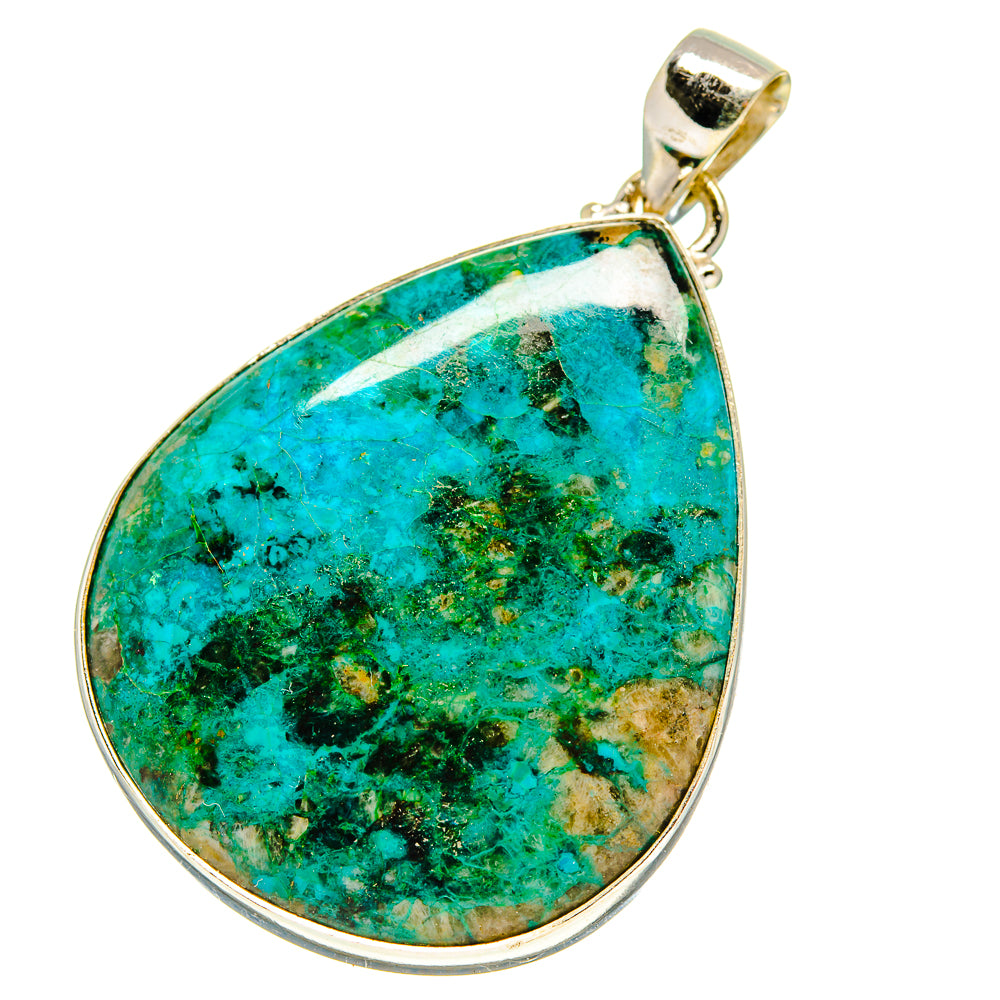 Chrysocolla Pendants handcrafted by Ana Silver Co - PD759713