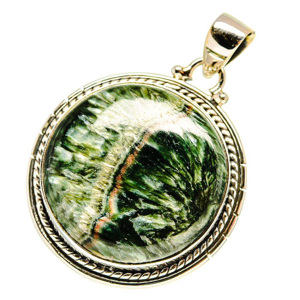 Seraphinite Pendants handcrafted by Ana Silver Co - PD759729