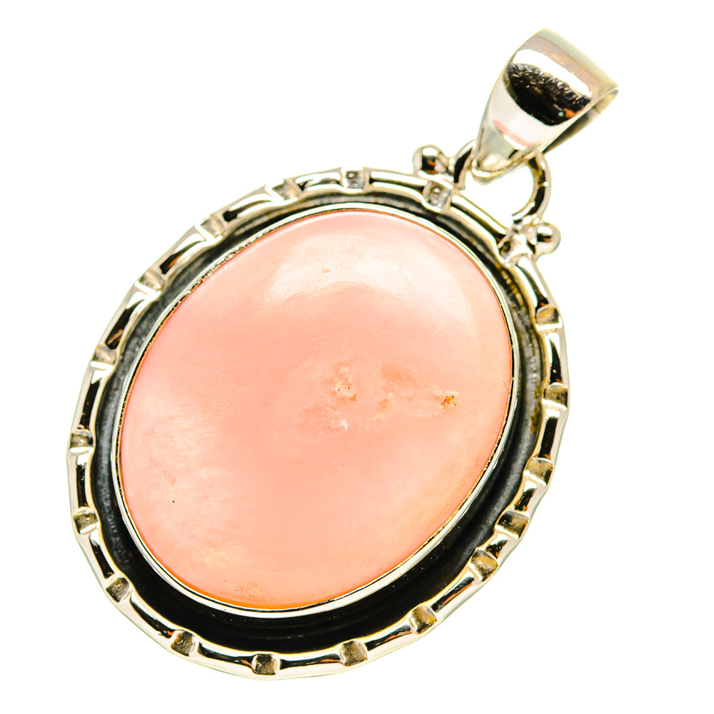 Pink Opal Pendants handcrafted by Ana Silver Co - PD759739