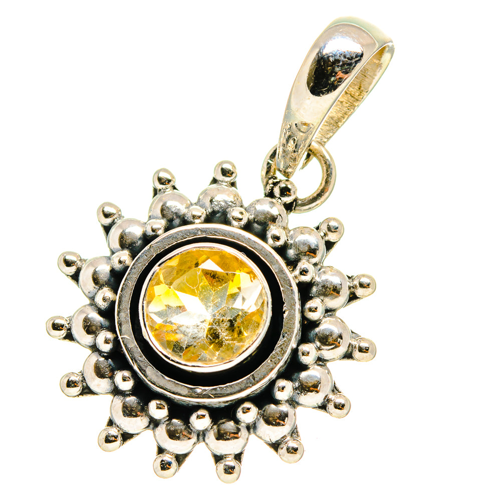 Citrine Pendants handcrafted by Ana Silver Co - PD759741