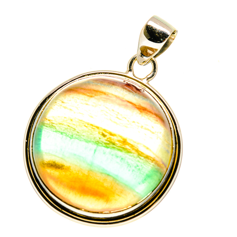 Green Fluorite Pendants handcrafted by Ana Silver Co - PD759767