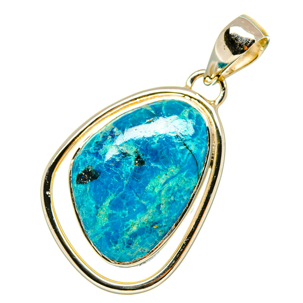 Chrysocolla Pendants handcrafted by Ana Silver Co - PD4598
