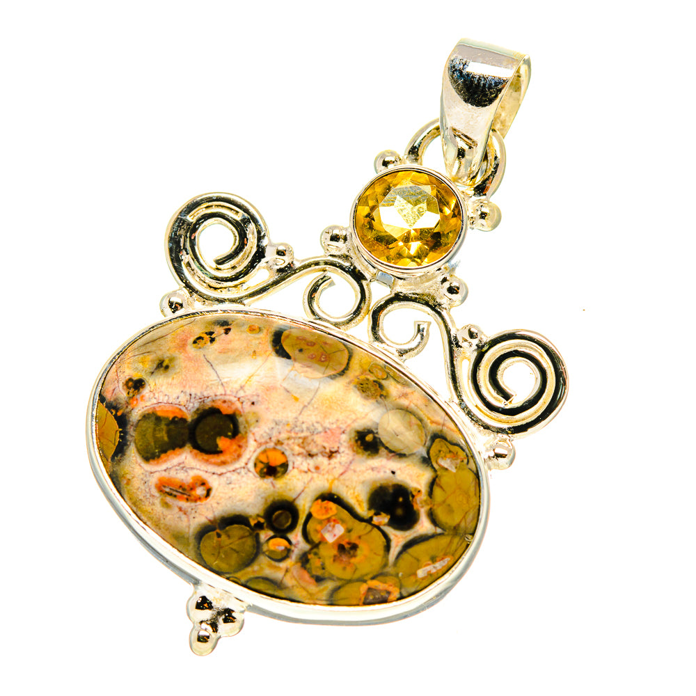 Poppy Jasper Pendants handcrafted by Ana Silver Co - PD759803