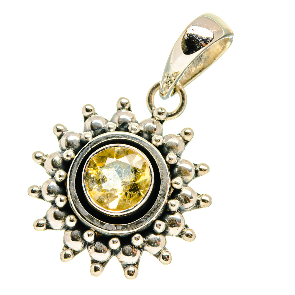Citrine Pendants handcrafted by Ana Silver Co - PD759836