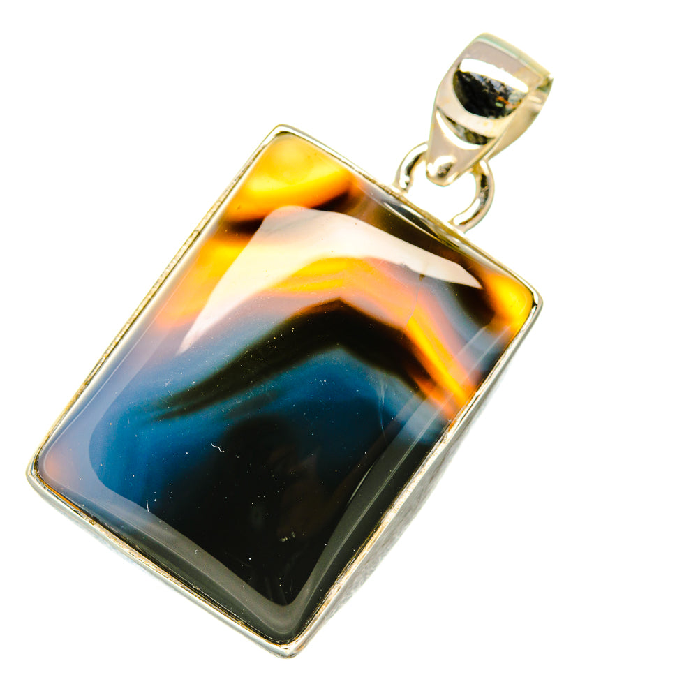 Montana Agate Pendants handcrafted by Ana Silver Co - PD4635