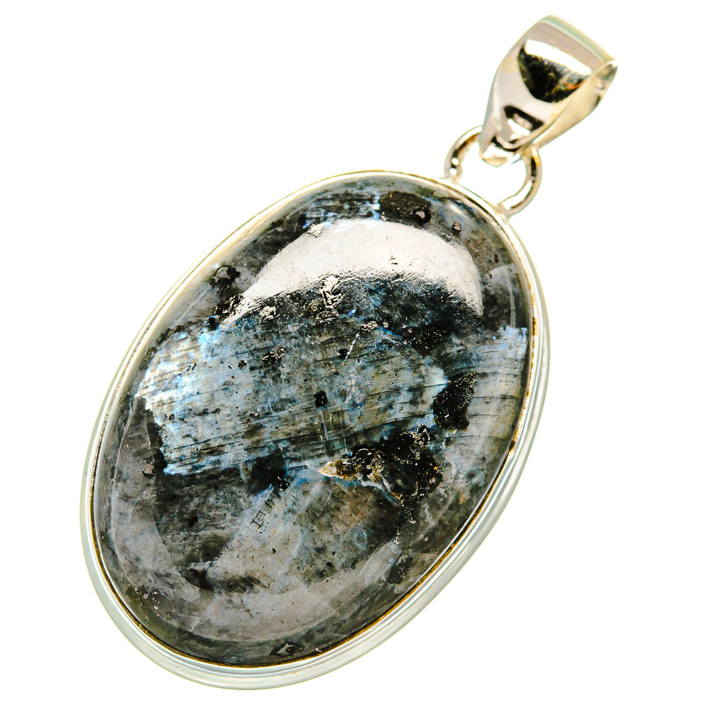 Gabbro Stone Pendants handcrafted by Ana Silver Co - PD4664