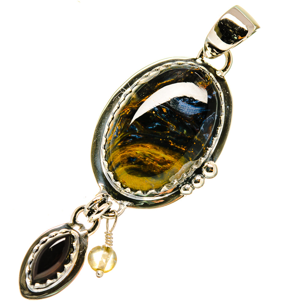 Pietersite Pendants handcrafted by Ana Silver Co - PD4690