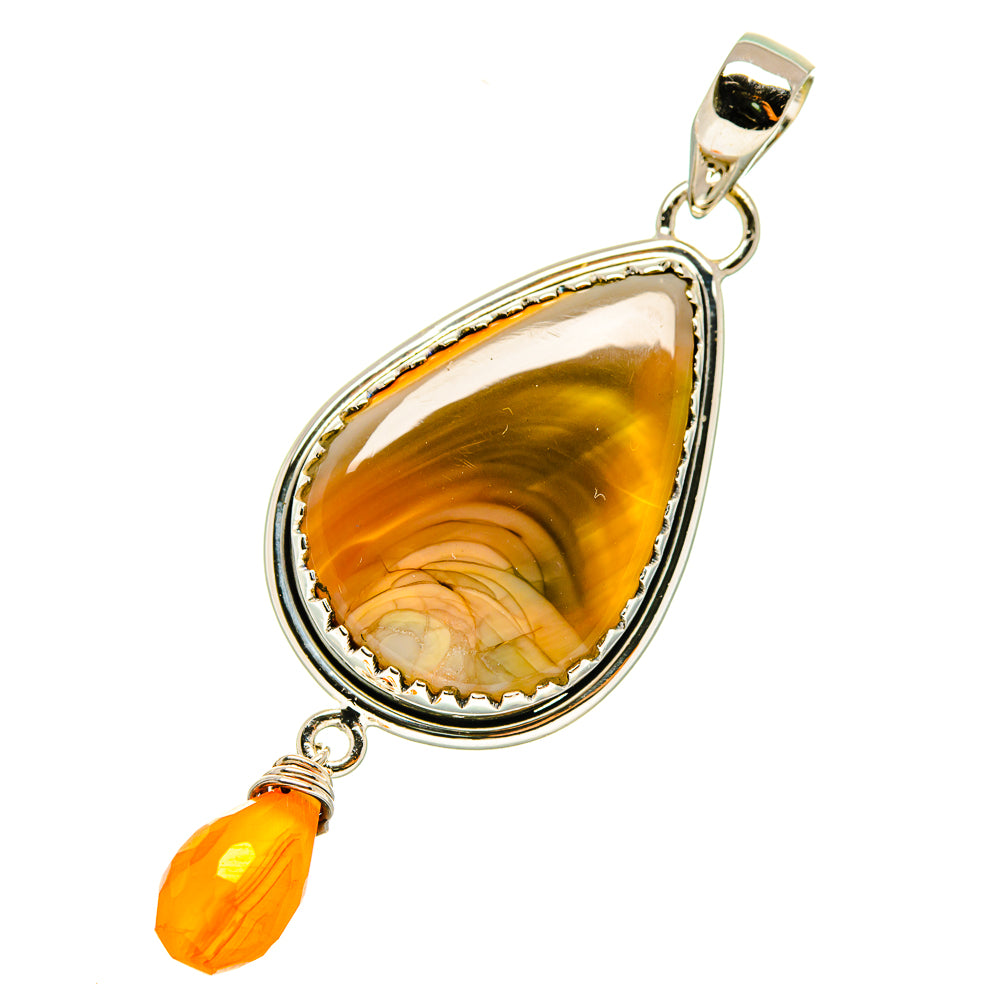 Willow Creek Jasper Pendants handcrafted by Ana Silver Co - PD4725