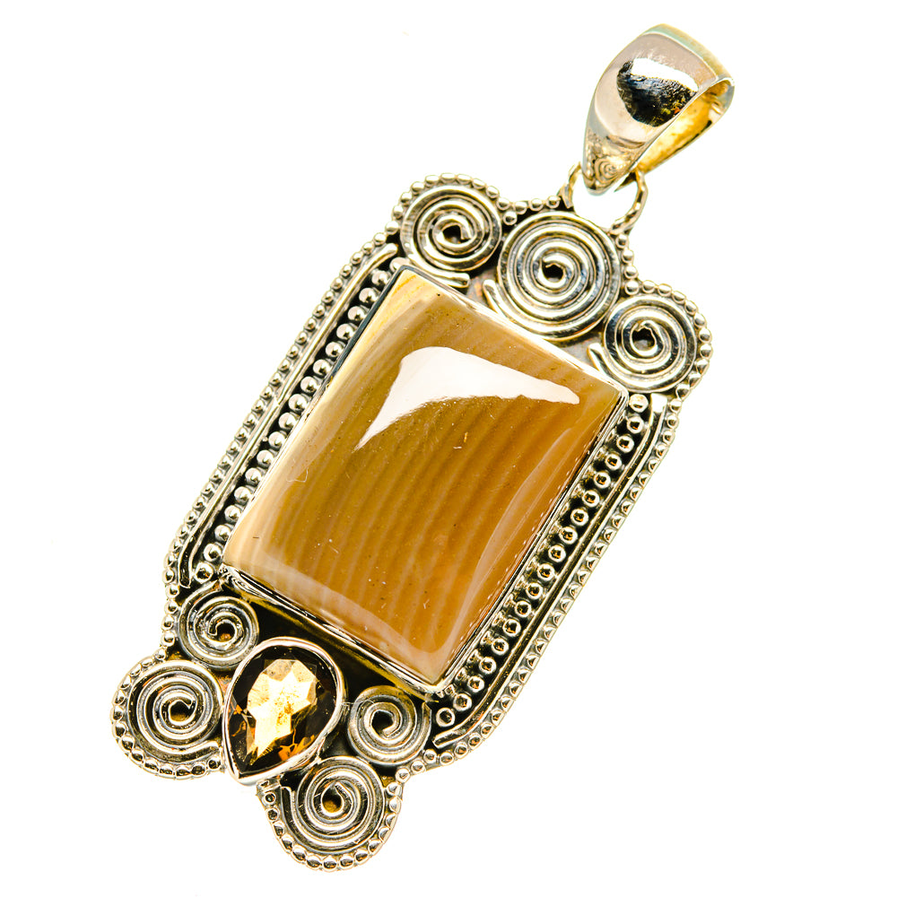 Willow Creek Jasper Pendants handcrafted by Ana Silver Co - PD4736