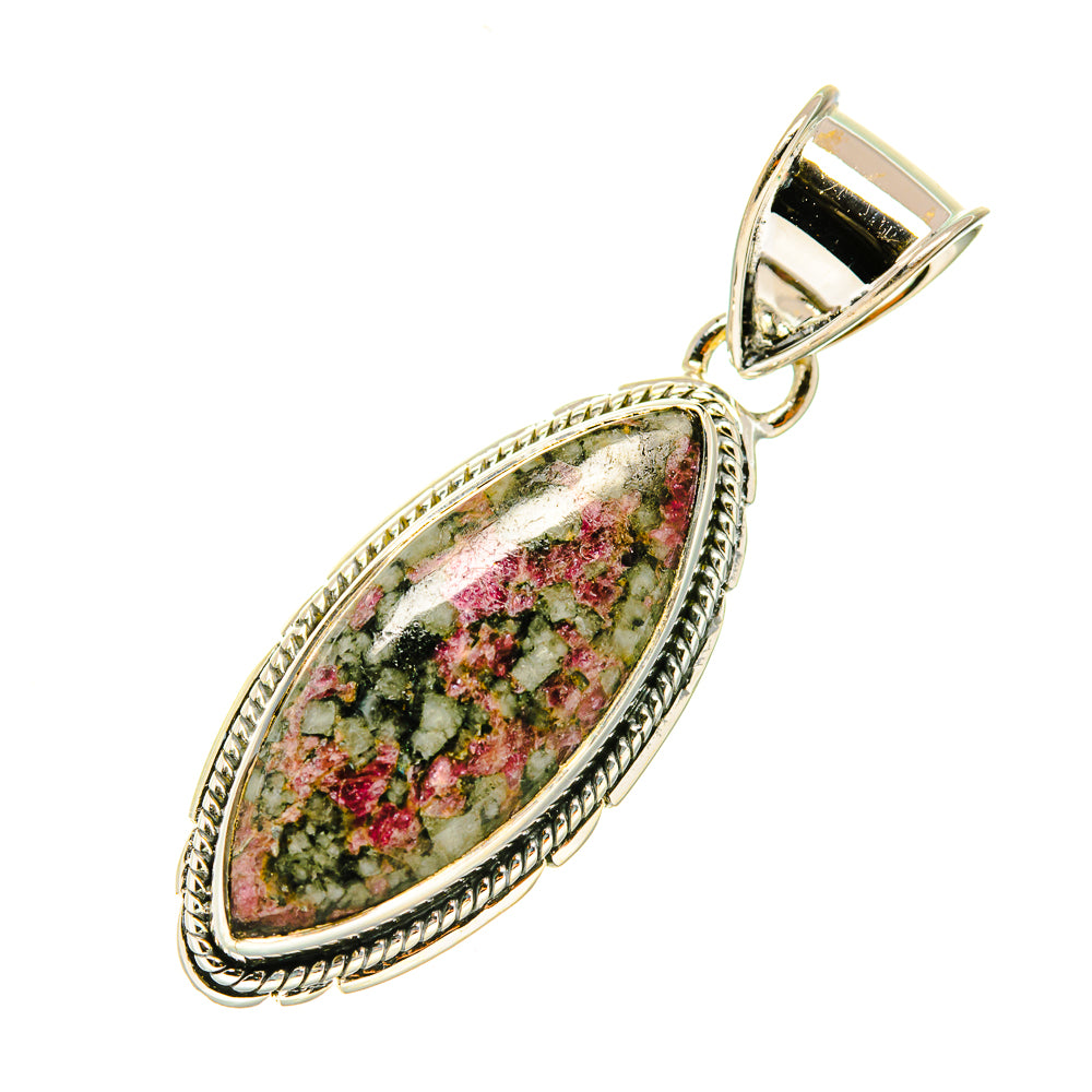 Russian Eudialyte Pendants handcrafted by Ana Silver Co - PD4741