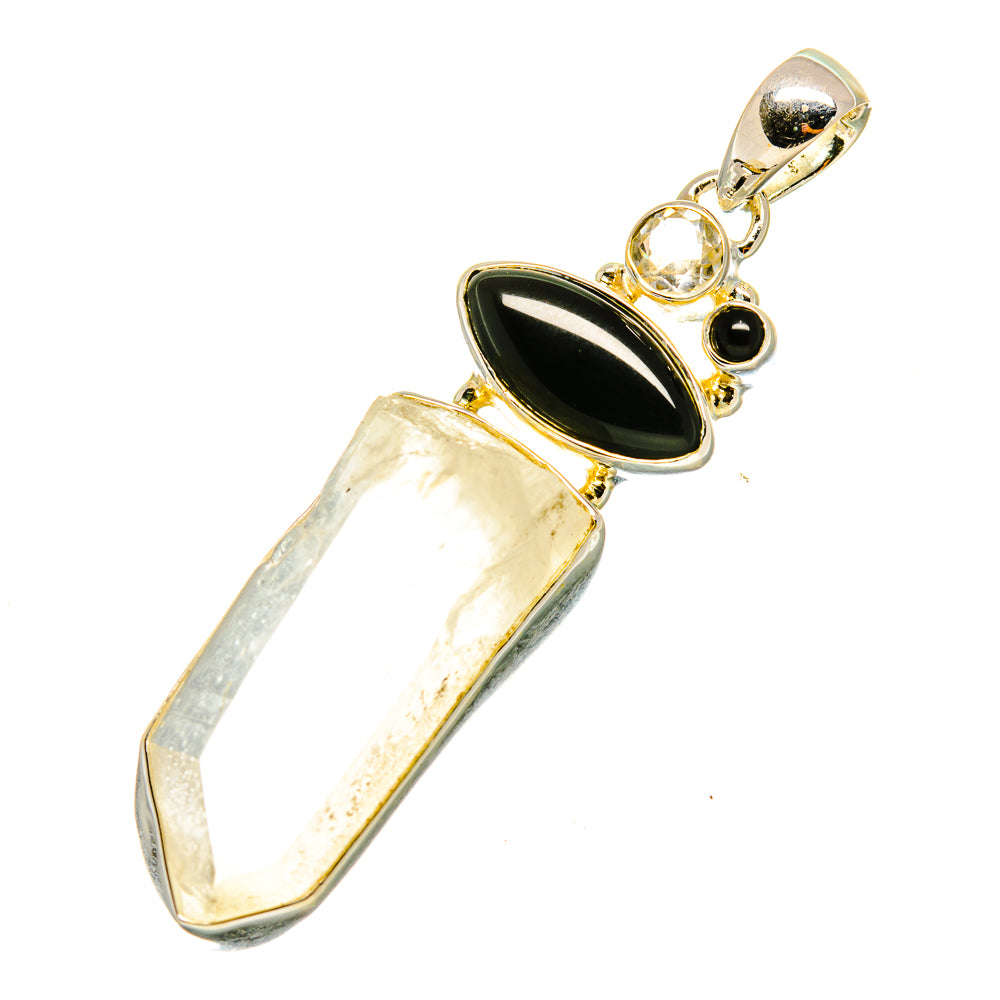 Rainbow Moonstone Pendants handcrafted by Ana Silver Co - PD4804