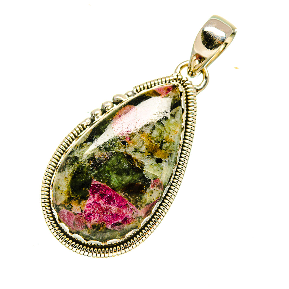 Russian Eudialyte Pendants handcrafted by Ana Silver Co - PD4836