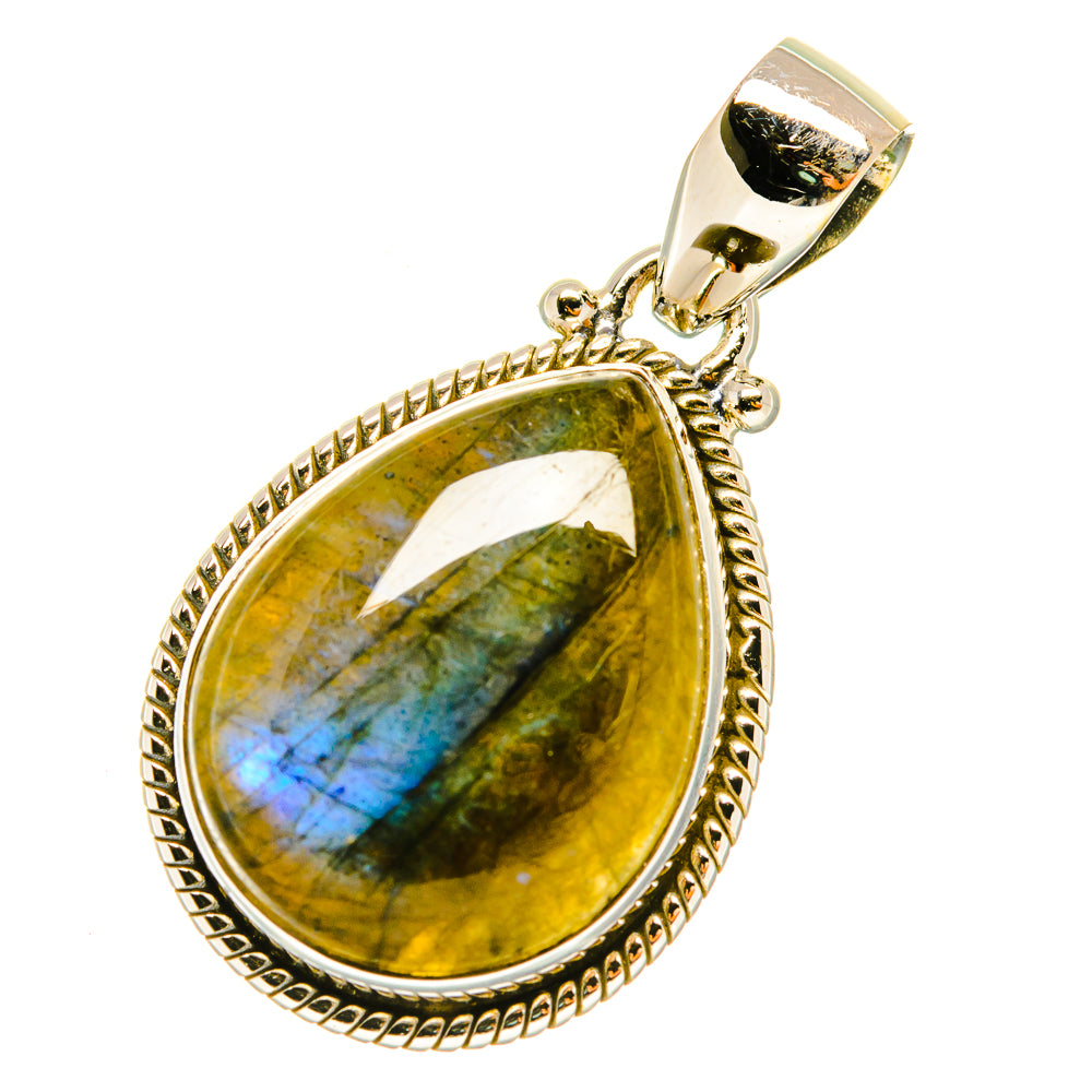 Labradorite Pendants handcrafted by Ana Silver Co - PD4903
