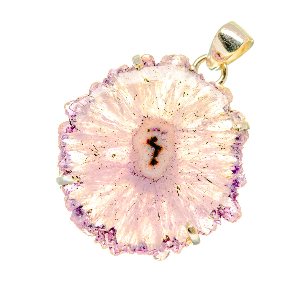 Amethyst Stalactite Pendants handcrafted by Ana Silver Co - PD4970