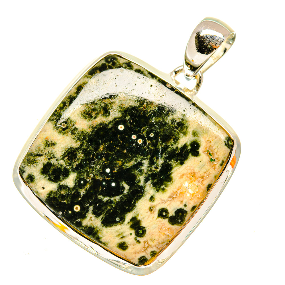 Ocean Jasper Pendants handcrafted by Ana Silver Co - PD5068