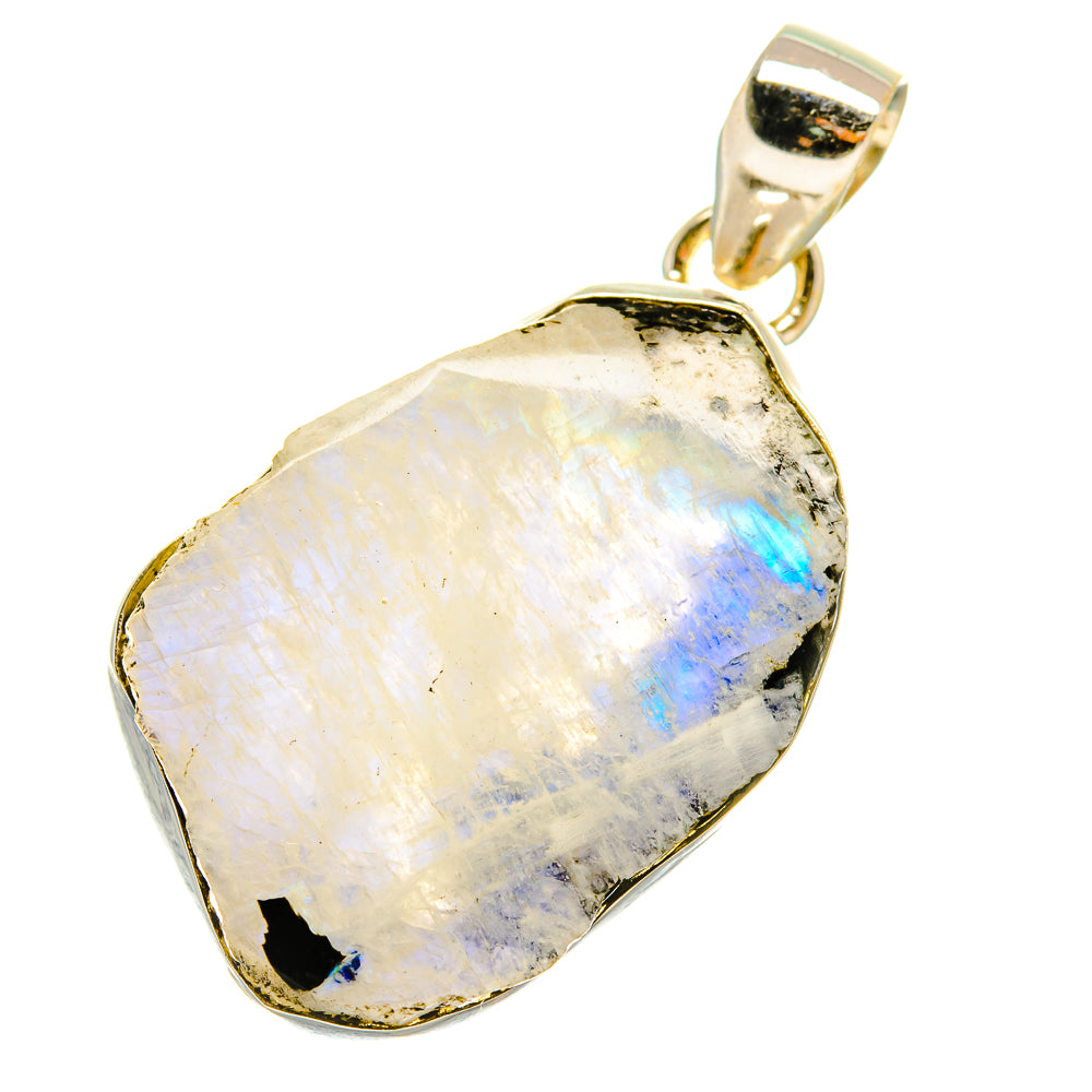 Rainbow Moonstone Pendants handcrafted by Ana Silver Co - PD5127