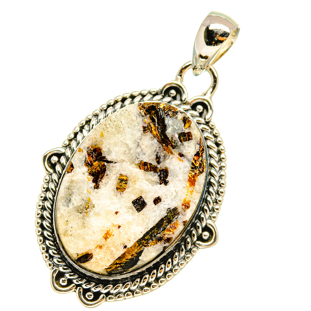Astrophyllite Pendants handcrafted by Ana Silver Co - PD5140