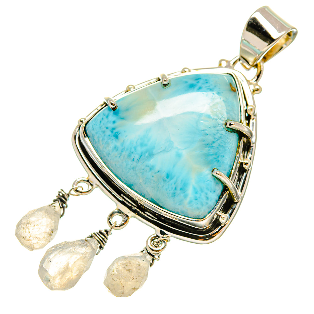 Larimar Pendants handcrafted by Ana Silver Co - PD5148
