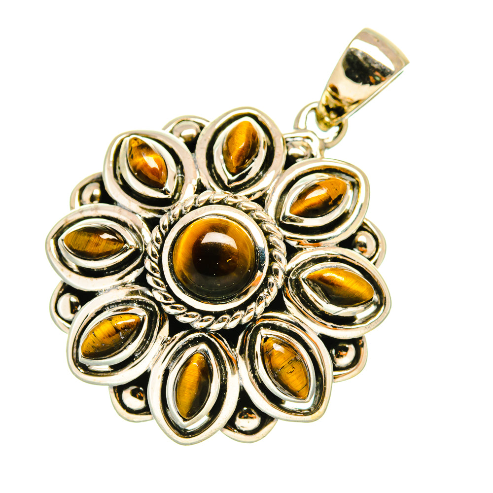 Tiger Eye Pendants handcrafted by Ana Silver Co - PD5166
