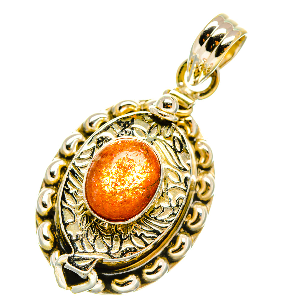 Sunstone Pendants handcrafted by Ana Silver Co - PD5176