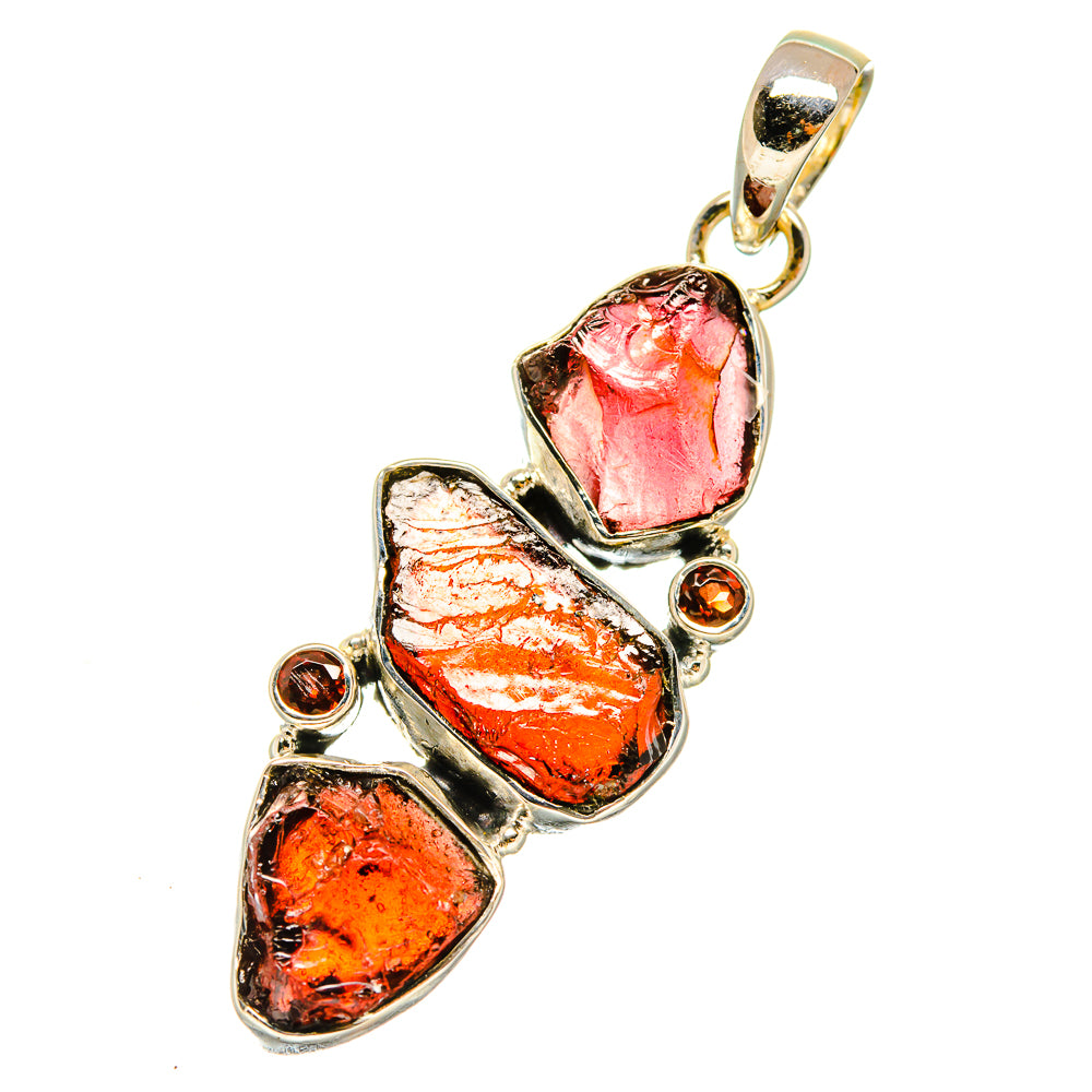 Garnet Pendants handcrafted by Ana Silver Co - PD5210