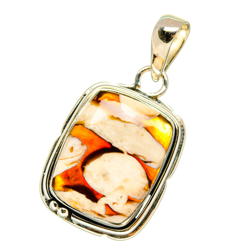 Peanut Wood Jasper Pendants handcrafted by Ana Silver Co - PD5212