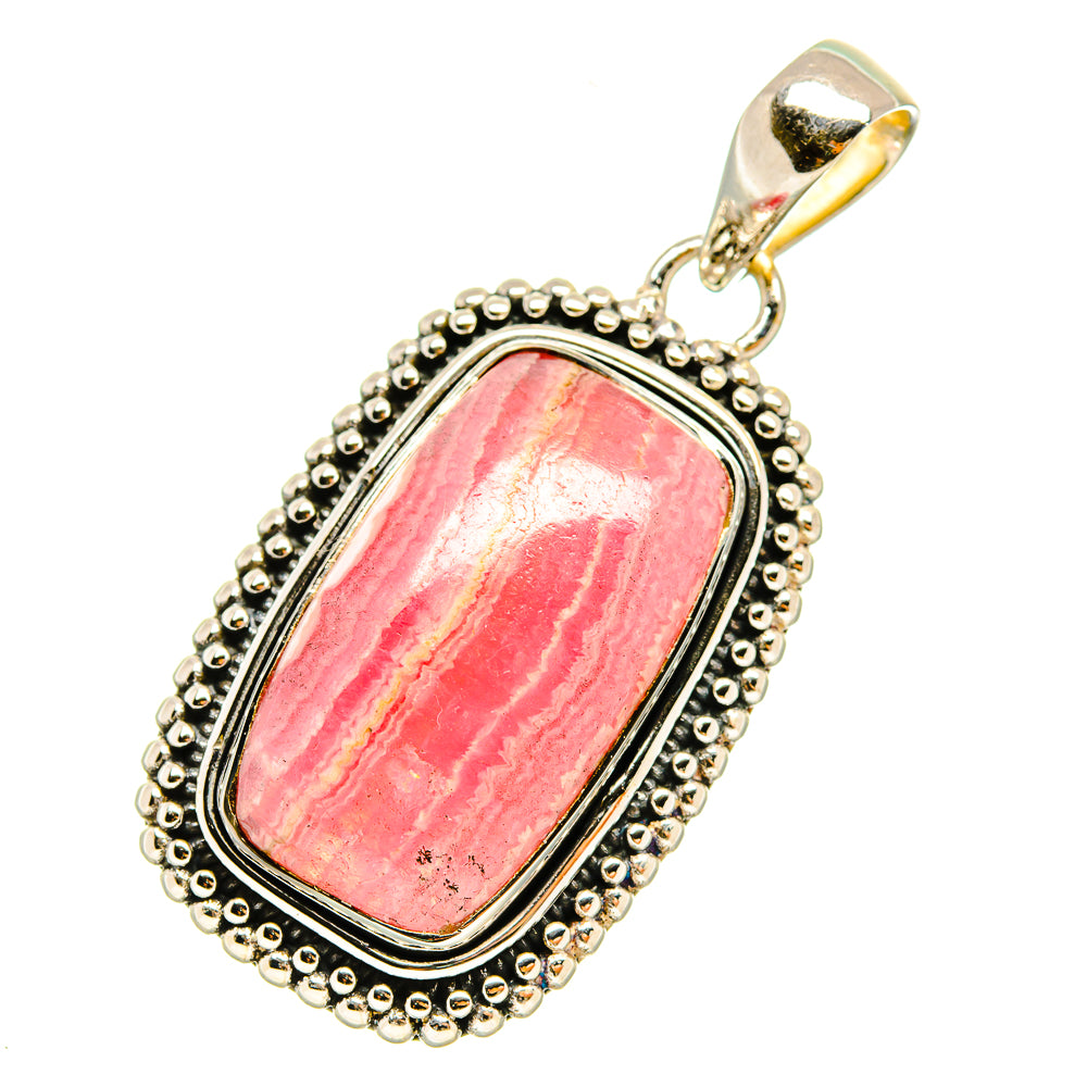 Rhodochrosite Pendants handcrafted by Ana Silver Co - PD5266