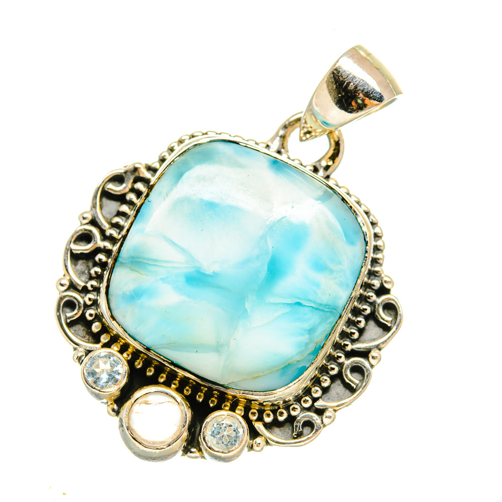 Larimar Pendants handcrafted by Ana Silver Co - PD5313