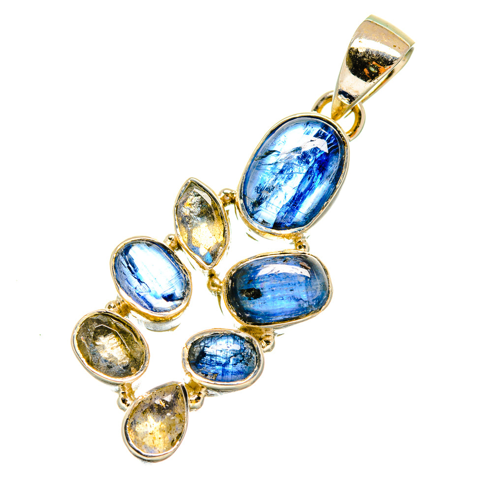 Kyanite Pendants handcrafted by Ana Silver Co - PD5343