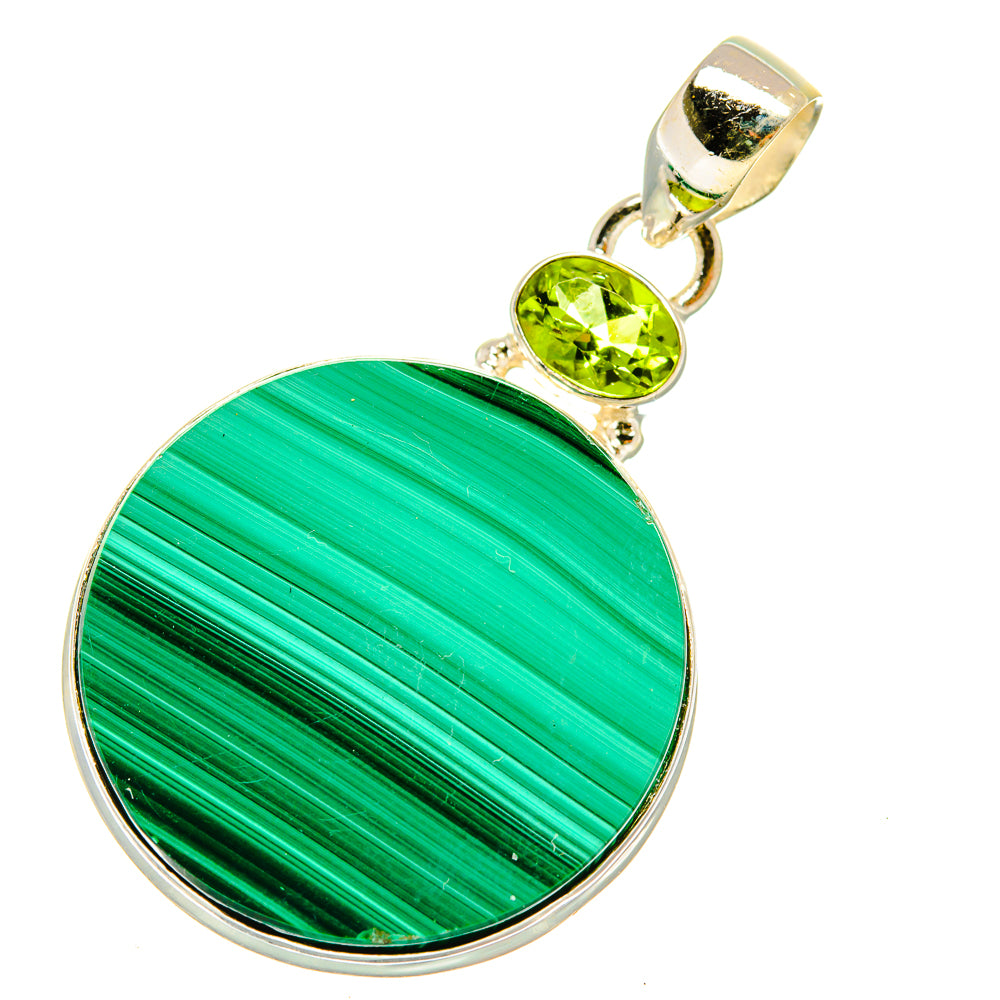 Malachite Pendants handcrafted by Ana Silver Co - PD5497