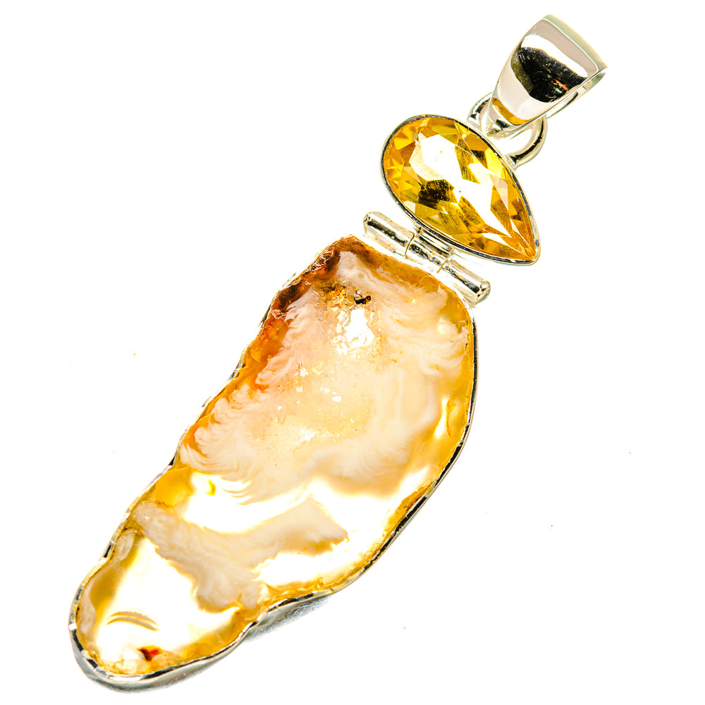 Occo Geode Pendants handcrafted by Ana Silver Co - PD5501