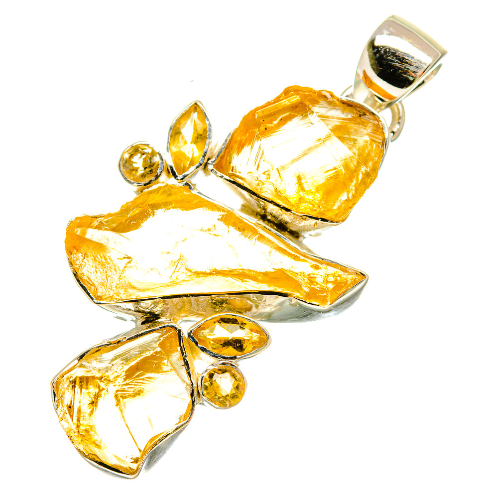 Citrine Pendants handcrafted by Ana Silver Co - PD5527