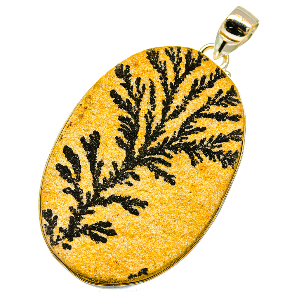 Germany Psilomelane Dendrite Pendants handcrafted by Ana Silver Co - PD5548