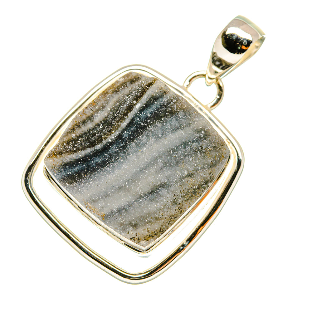 Desert Druzy Pendants handcrafted by Ana Silver Co - PD5583