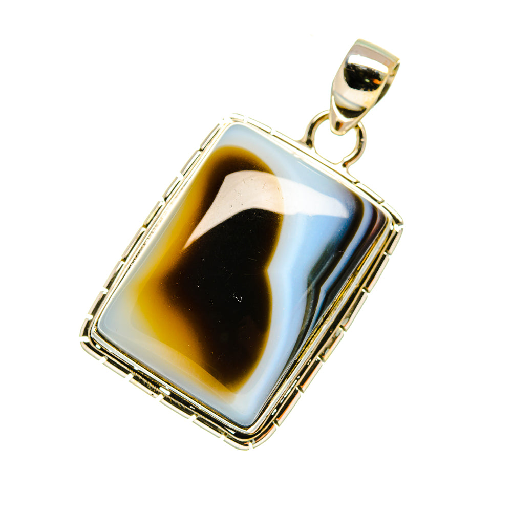 Montana Agate Pendants handcrafted by Ana Silver Co - PD5585