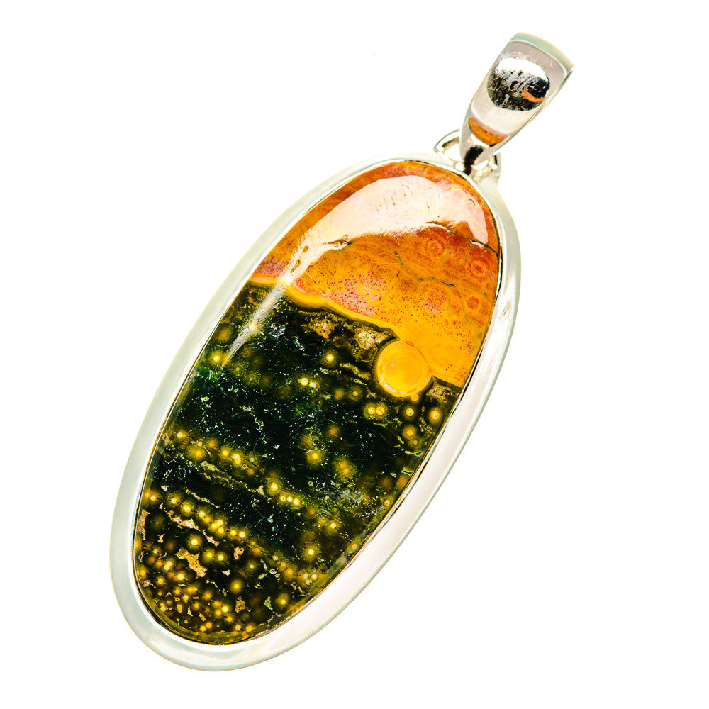 Ocean Jasper Pendants handcrafted by Ana Silver Co - PD5589