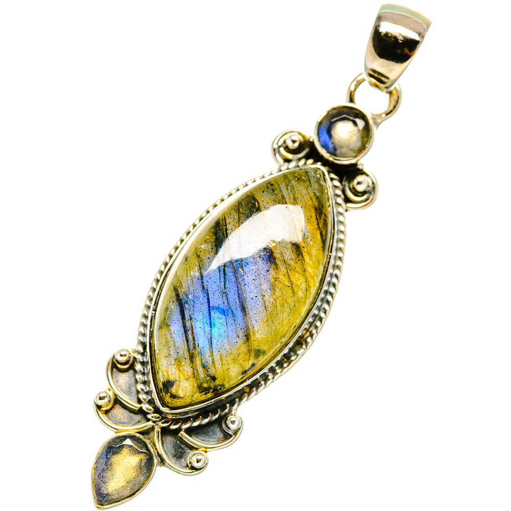 Labradorite Pendants handcrafted by Ana Silver Co - PD5609