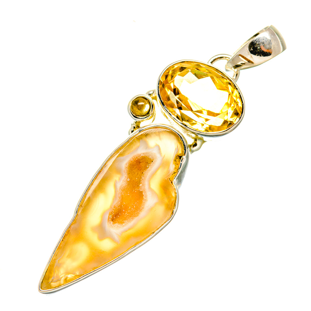 Occo Geode Pendants handcrafted by Ana Silver Co - PD5662