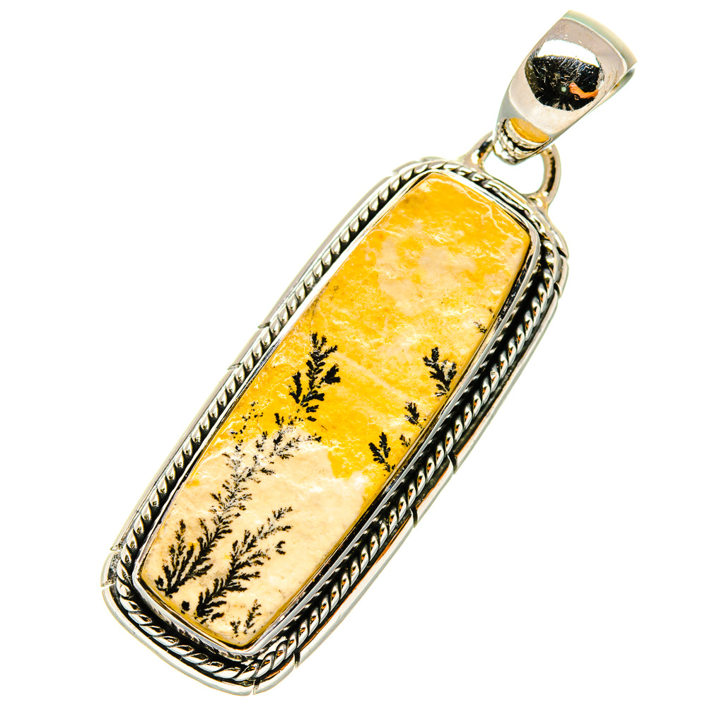 Germany Psilomelane Dendrite Pendants handcrafted by Ana Silver Co - PD5668