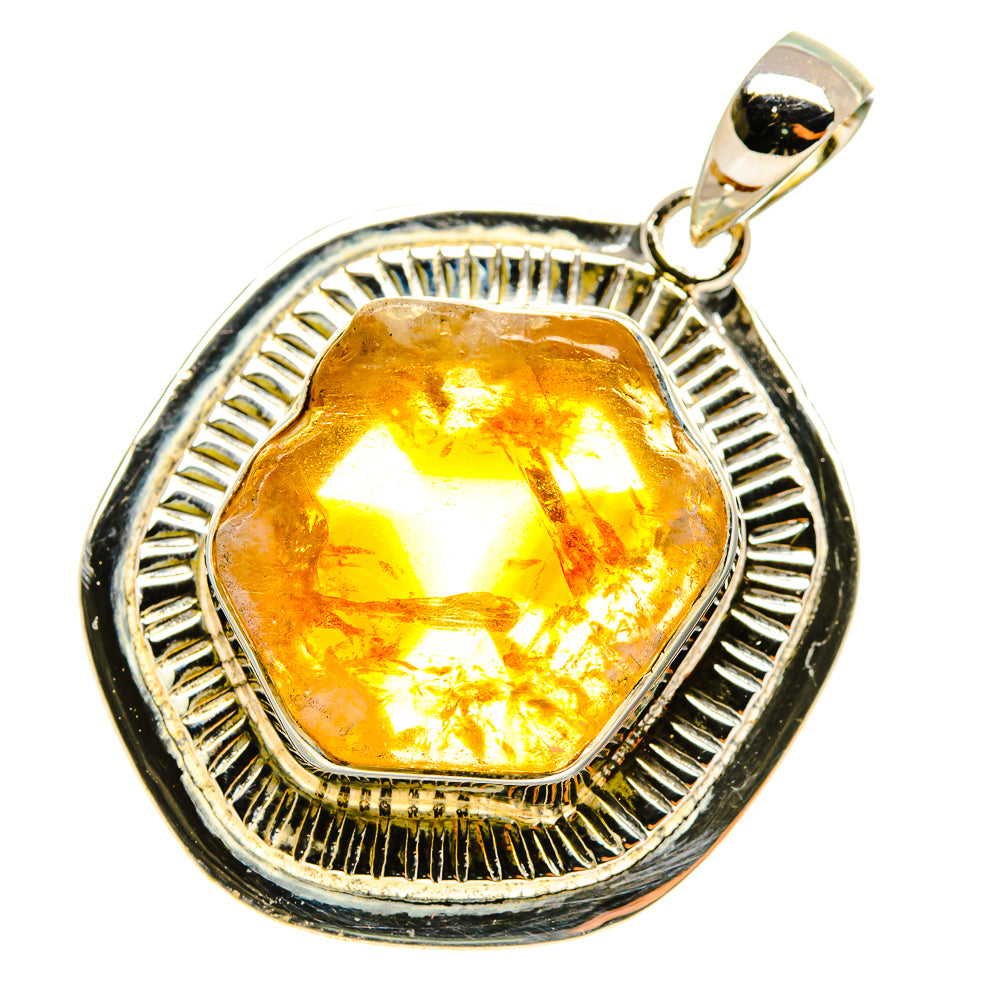 Citrine Pendants handcrafted by Ana Silver Co - PD5696