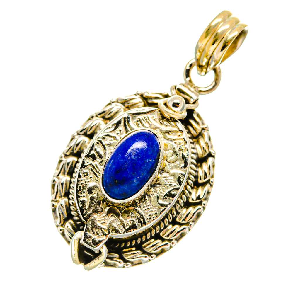 Lapis Lazuli Pendants handcrafted by Ana Silver Co - PD5721