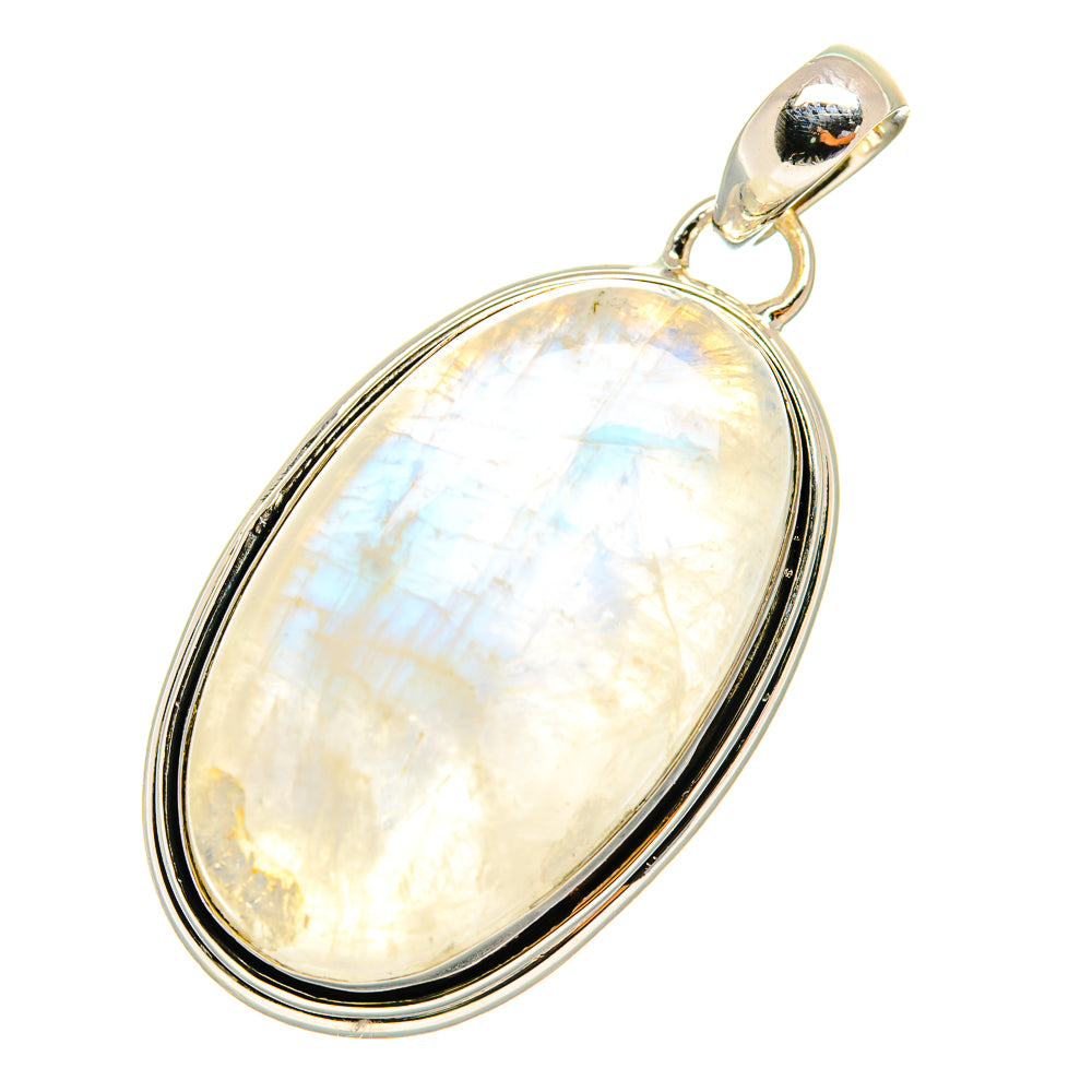 Rainbow Moonstone Pendants handcrafted by Ana Silver Co - PD5741
