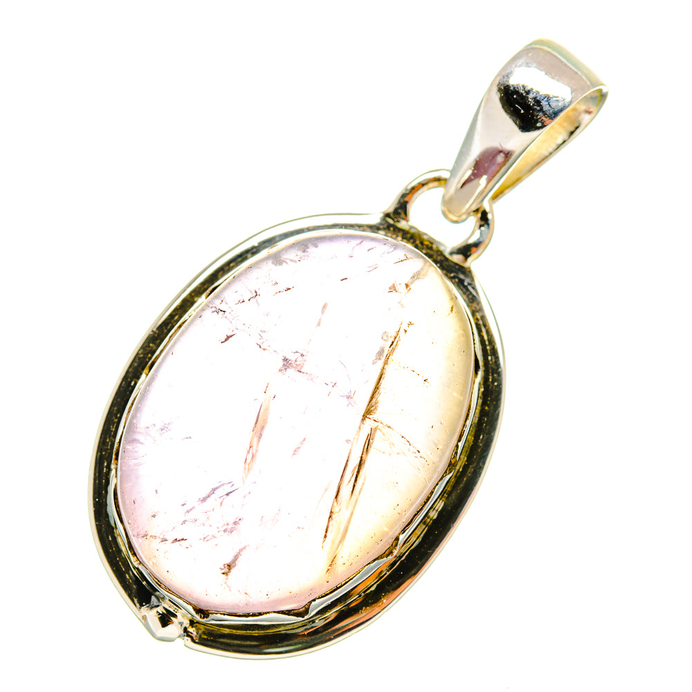 Rutilated Quartz Pendants handcrafted by Ana Silver Co - PD5747