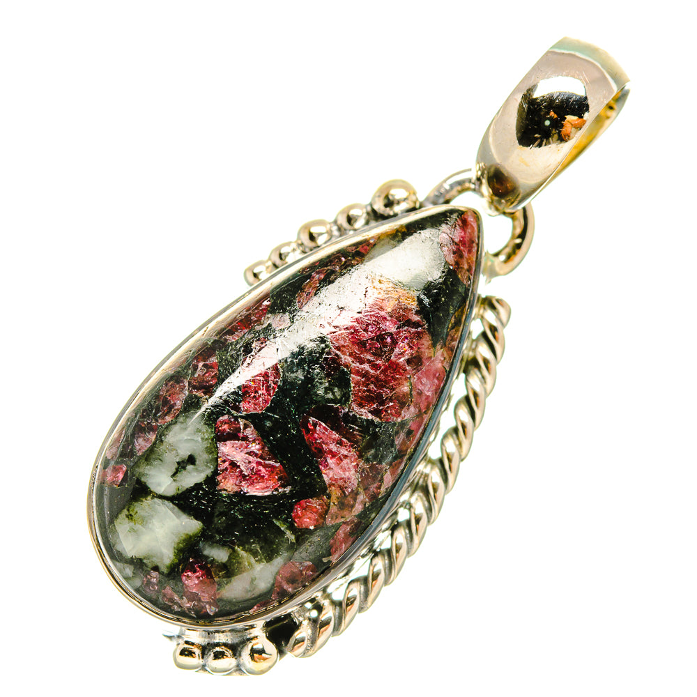 Russian Eudialyte Pendants handcrafted by Ana Silver Co - PD5922