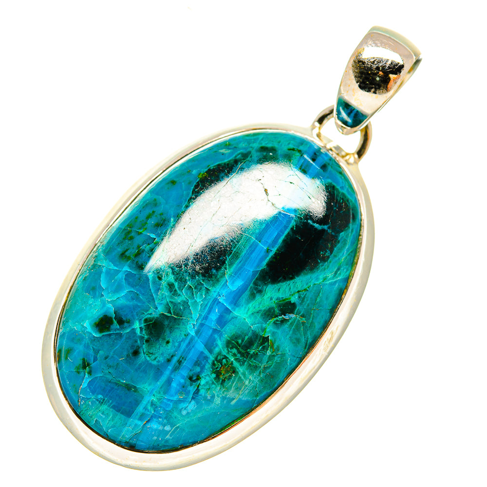 Chrysocolla Pendants handcrafted by Ana Silver Co - PD5928