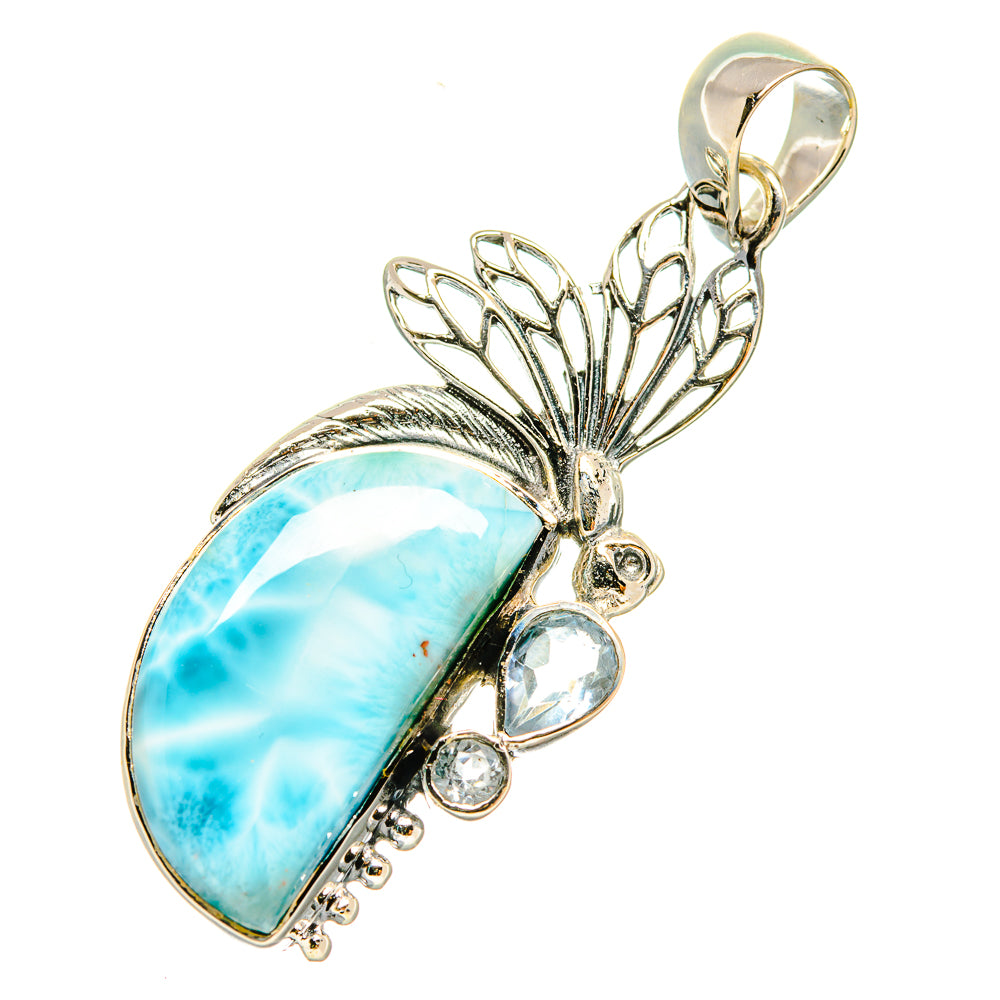 Larimar Pendants handcrafted by Ana Silver Co - PD5937