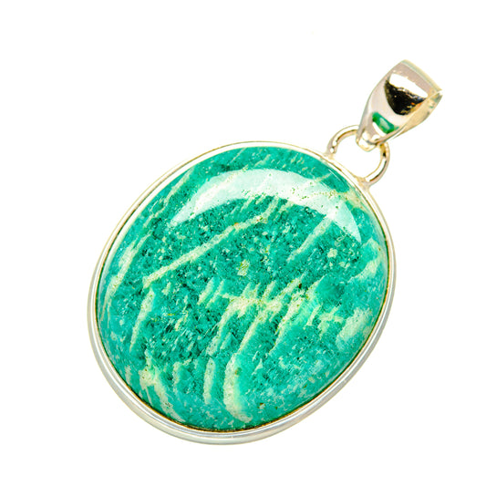 Amazonite Pendants handcrafted by Ana Silver Co - PD6025