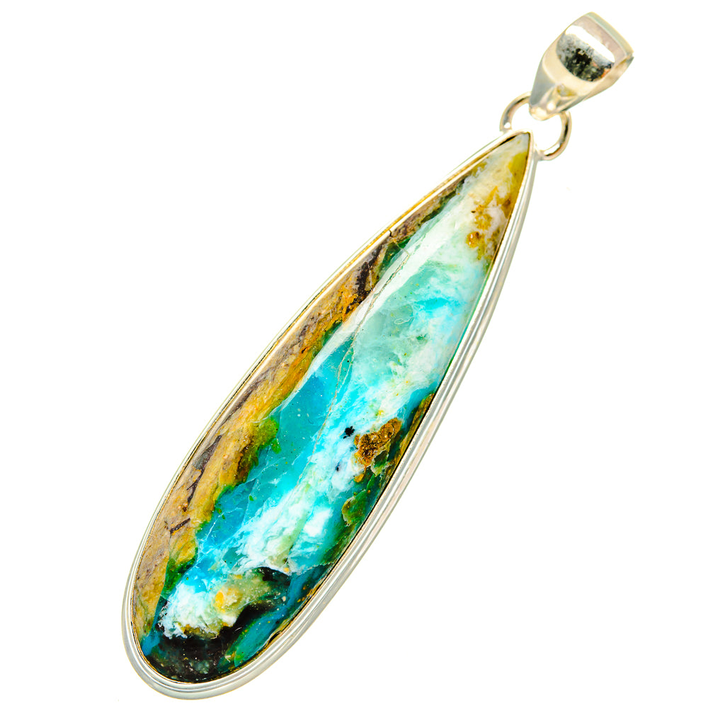 Peruvian Opal Pendants handcrafted by Ana Silver Co - PD6049