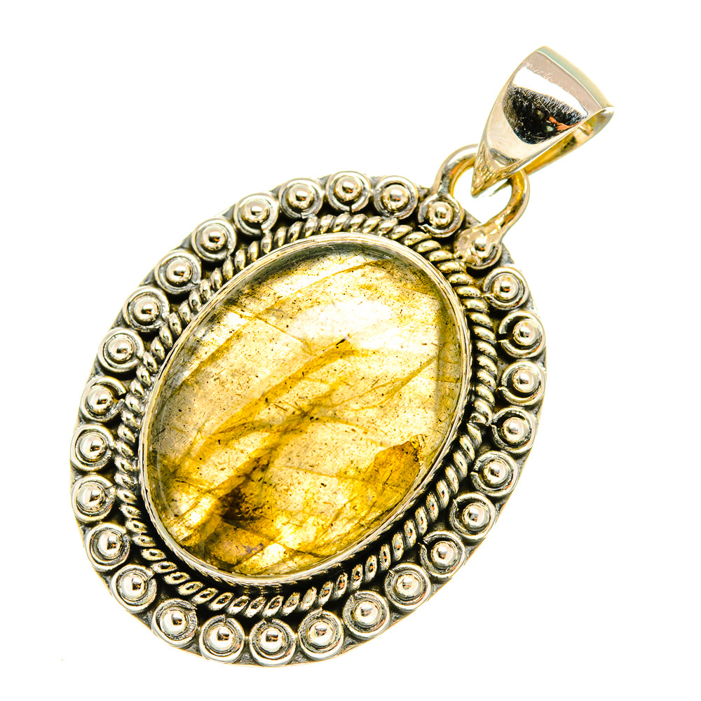 Labradorite Pendants handcrafted by Ana Silver Co - PD6097