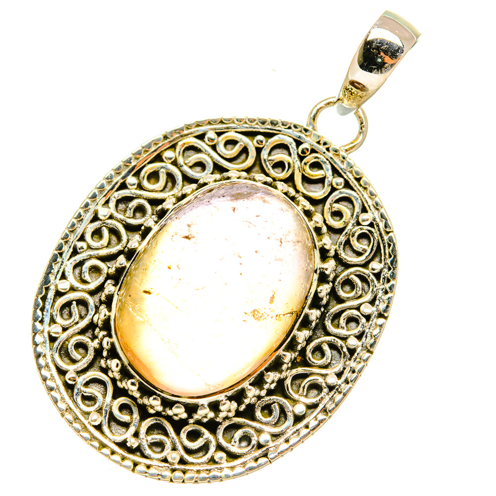 Citrine Pendants handcrafted by Ana Silver Co - PD6156